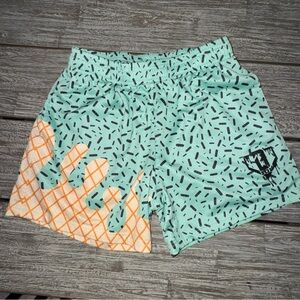Baseball Lifestyle 101 Men’s 5” ice cream drip short - Mint size S